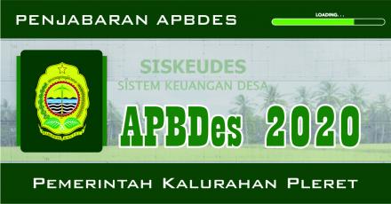 Penjabaran APBDes Tahun 2020
